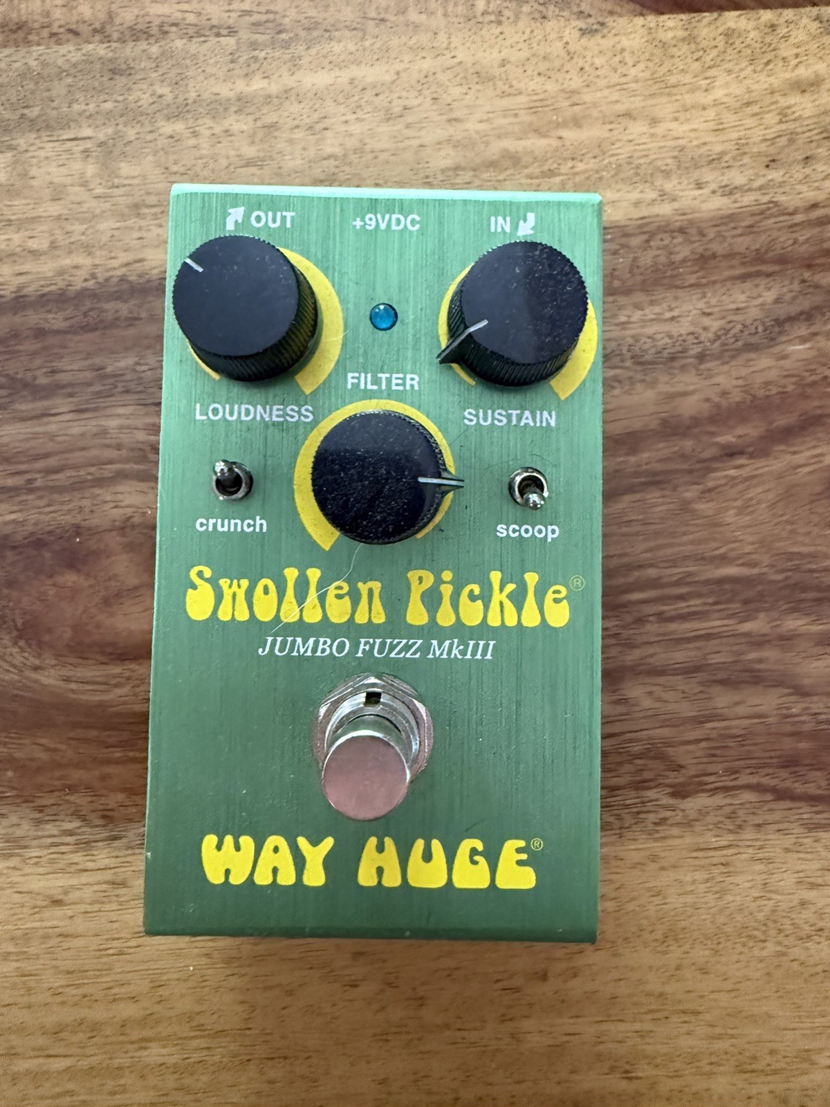 Way Huge Electronics Swollen Pickle Smalls Jumbo Fuzz MKIII Effects Pedal