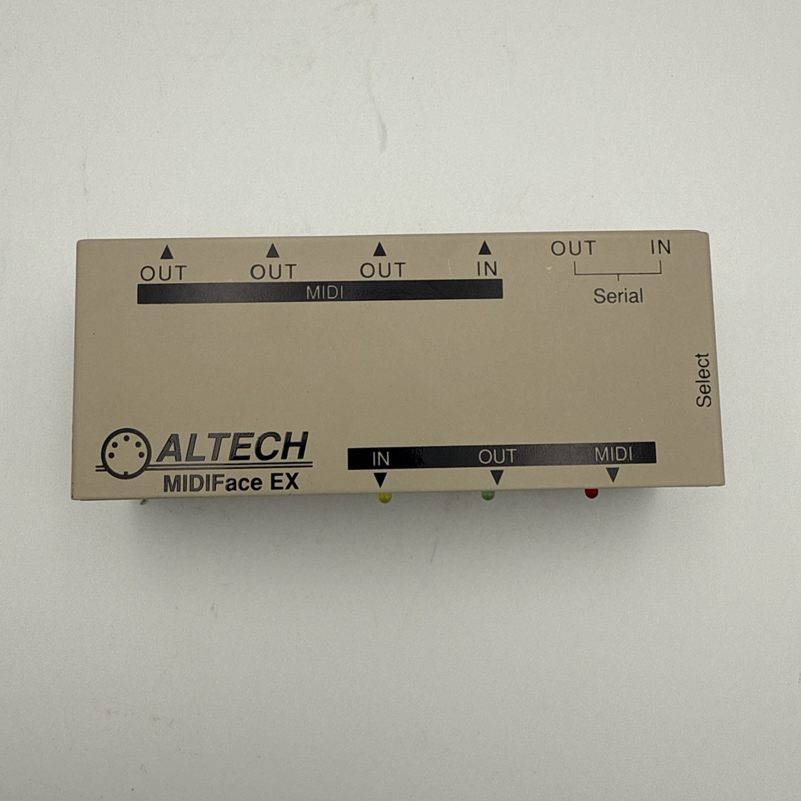 Altech MIDIface EX – Vintage MIDI Interface w/ Serial & Multiple MIDI In/Out Por