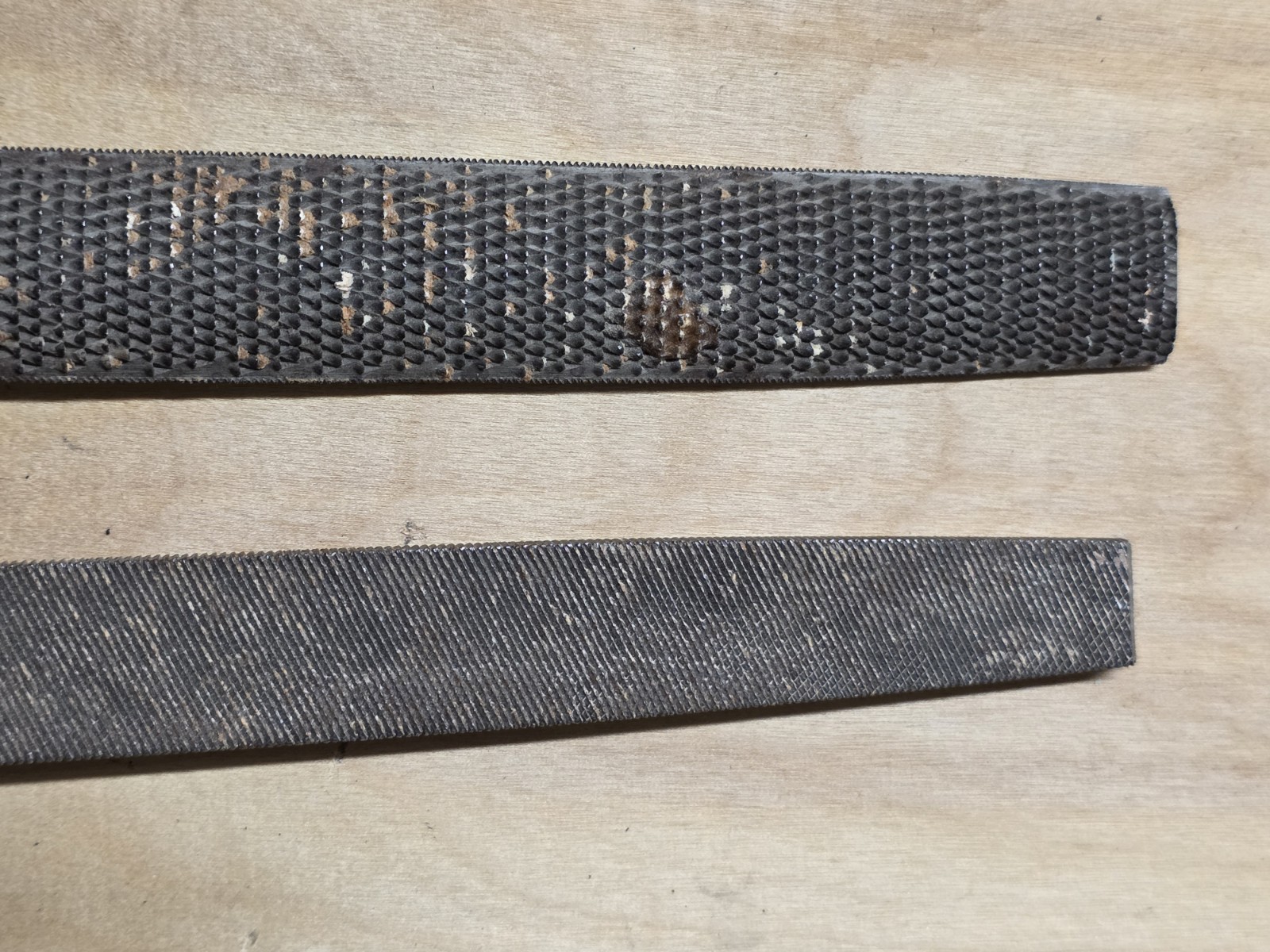 Vintage Flat & Half-Round File Set