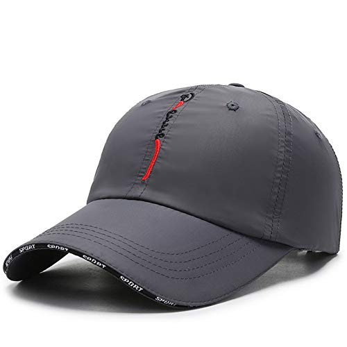 Outdoor Sun Visor Hats Lightweight Waterproof One Size Cp13-dark Gray