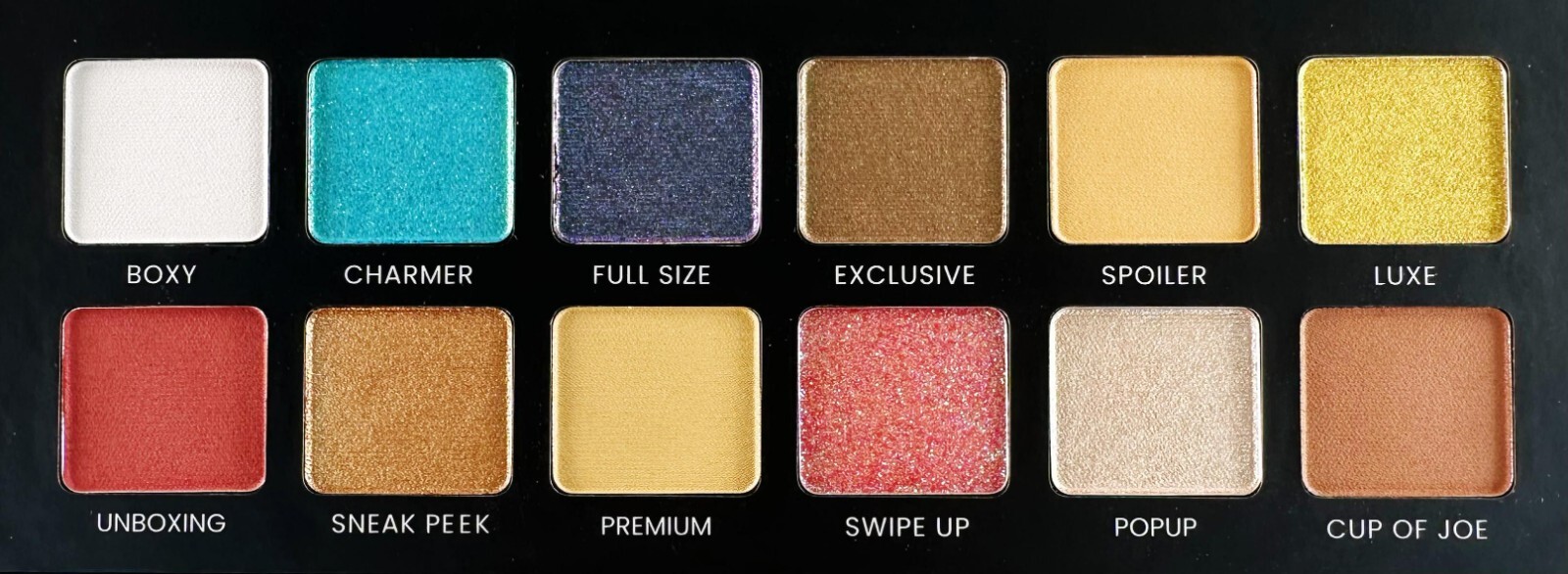 Boxycharm Hello Charmer Pressed Powder Eyeshadow Palette 8.4g
