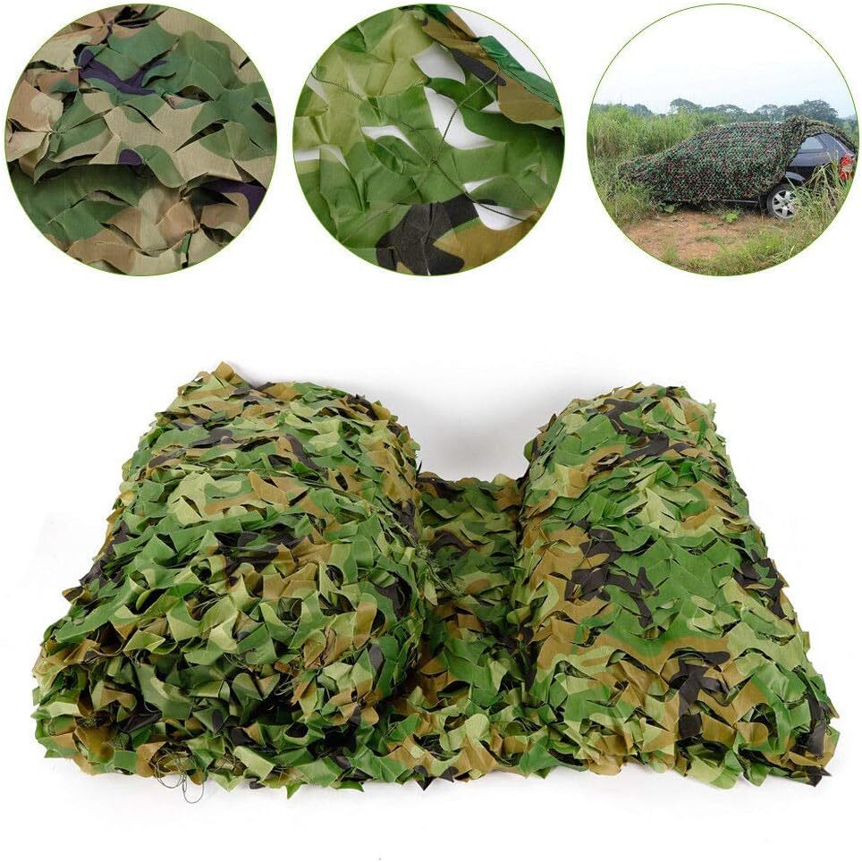 26 X 26 Camouflage Netting Ft Camo Net Woodland Net For Military Camping Hunting
