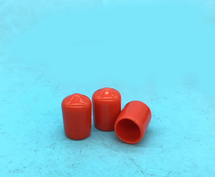 300PCS red Diameter 9mm Plastic covers Dust cap Red for BNC female Cap Plugs