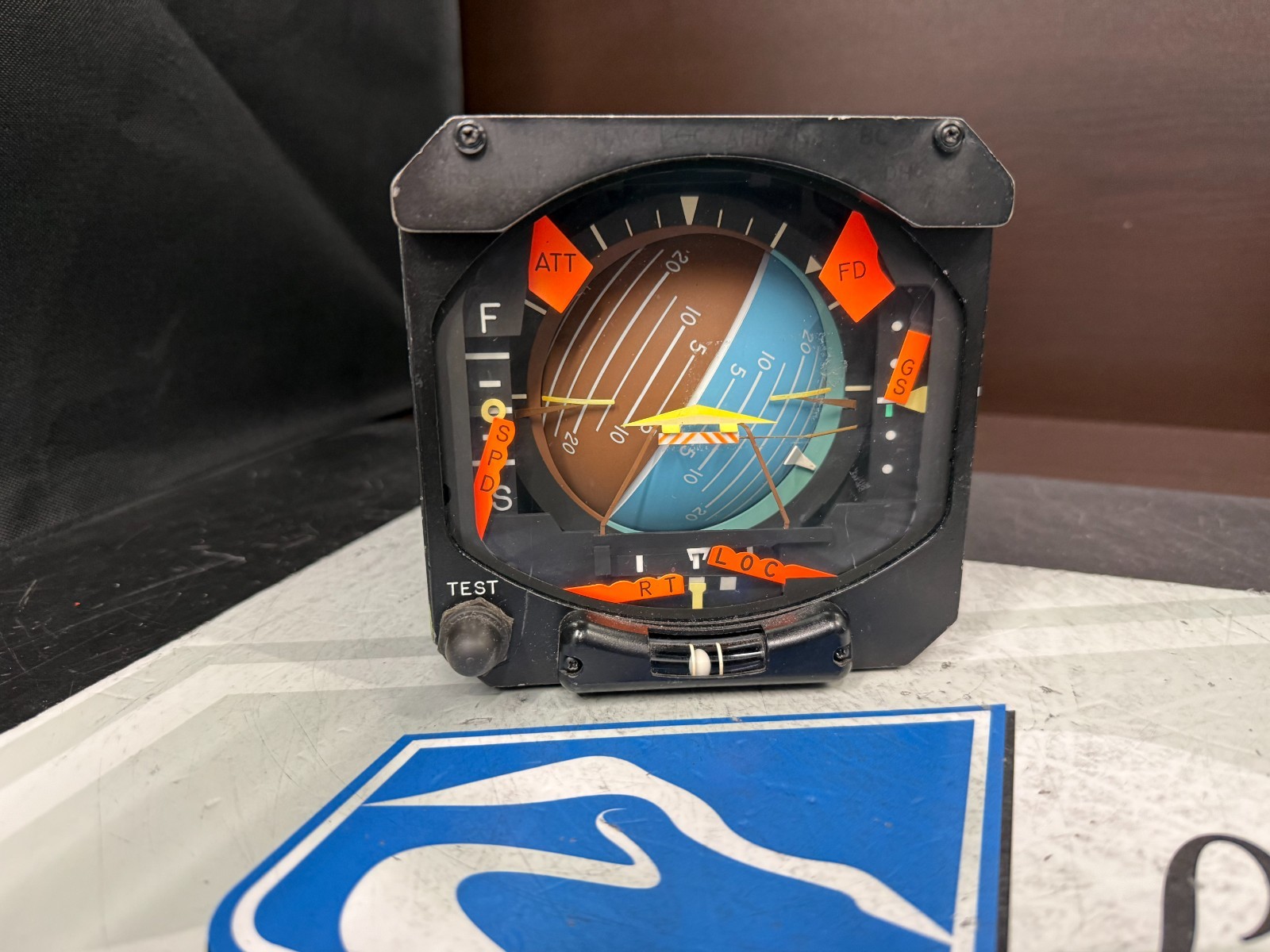 Attitude Director Indicator AD600A 4020547-907 Removed Working