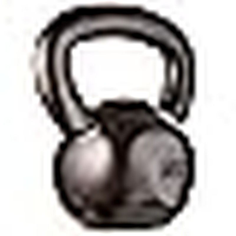 Solid Cast Iron Kettlebell Strength Training Fitness Exercise Equipment New