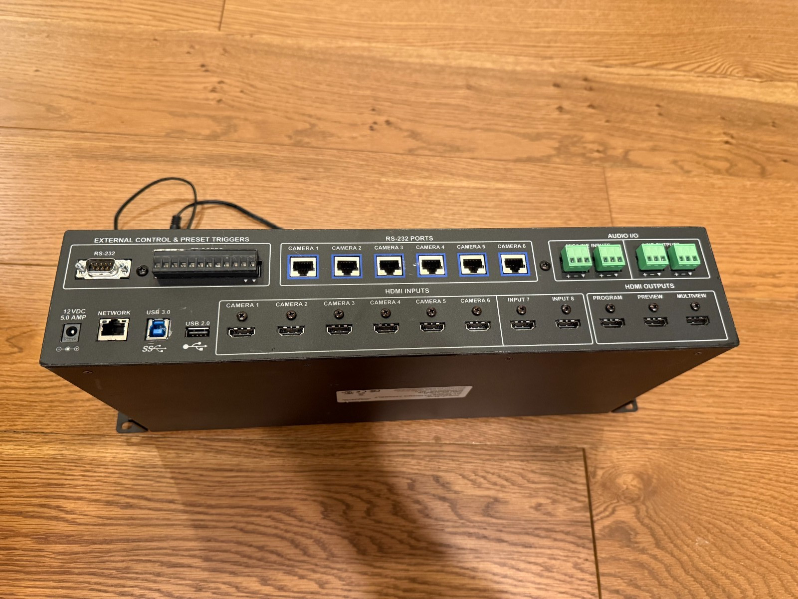 Vaddio AV Bridge MatrixMIX Multipurpose AV Switcher 998-5660-000