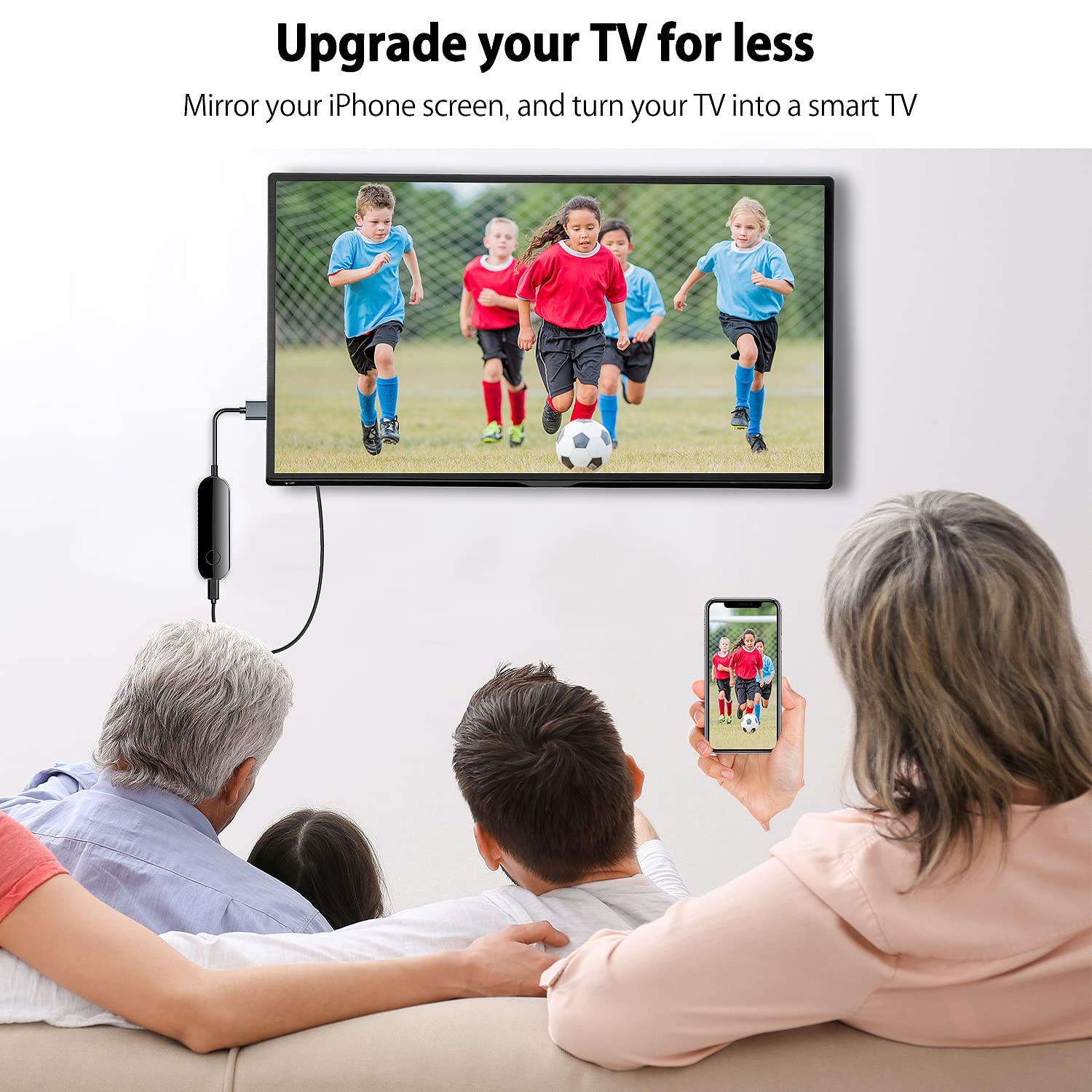 dibdib iOS Wireless HDMI Display Adapter (iOS only), Streaming Device for...