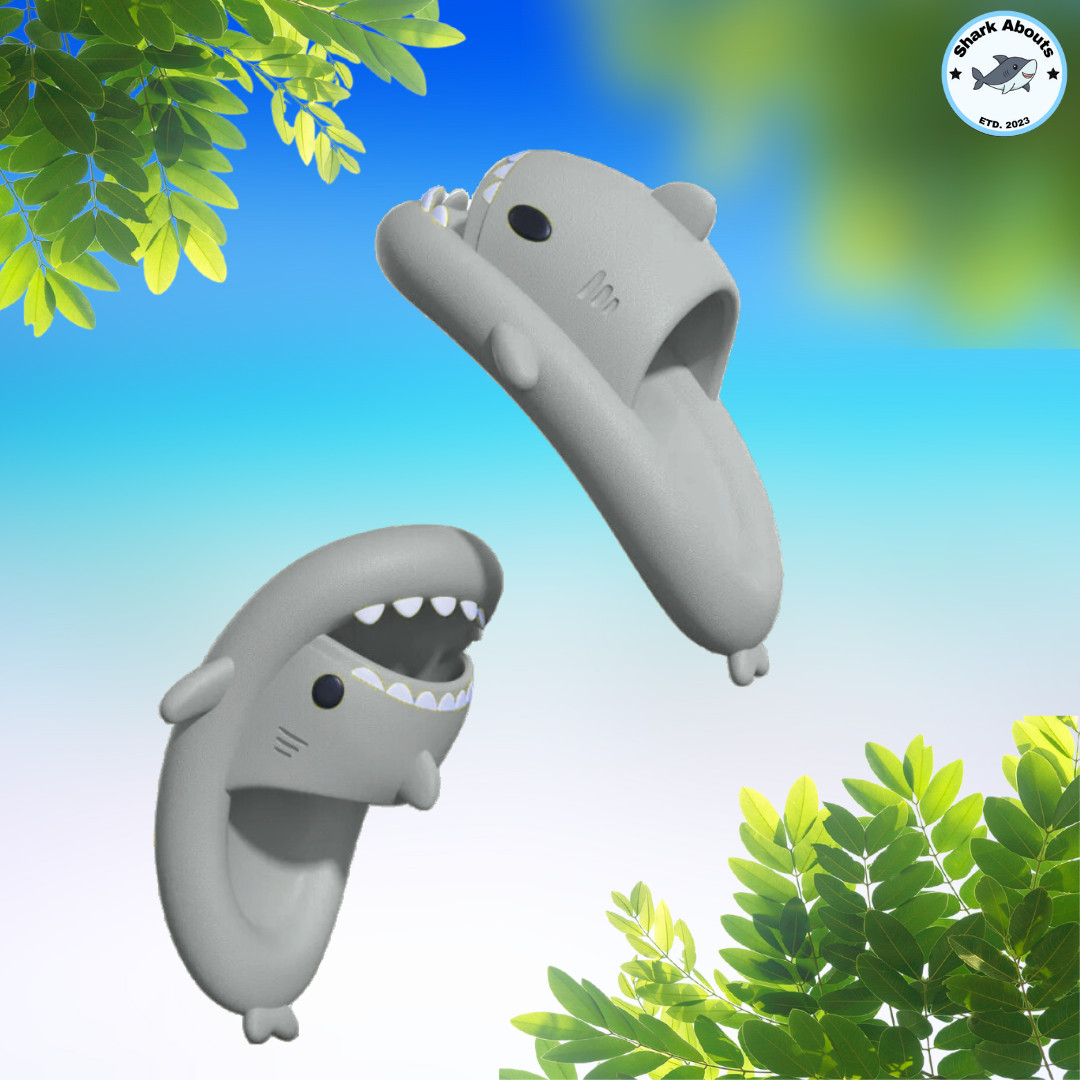 Shark Slipper Ghost Puffs