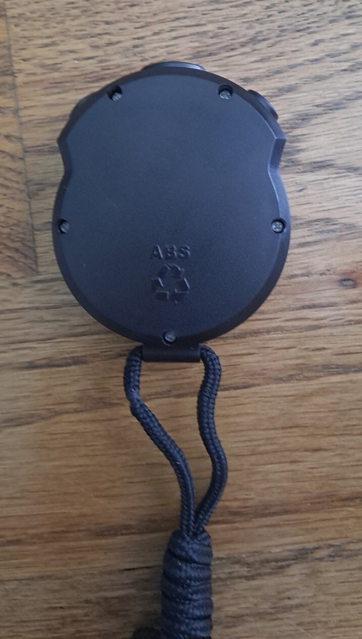 Multi-functional Handheld Anytime Sports Black Stopwatch