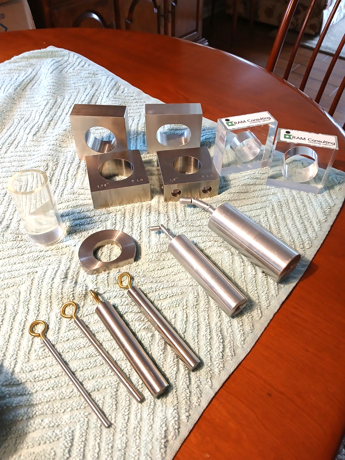 Ram Consulting Gyratory Angle Measurement Testing kit, Complete, W/Original case