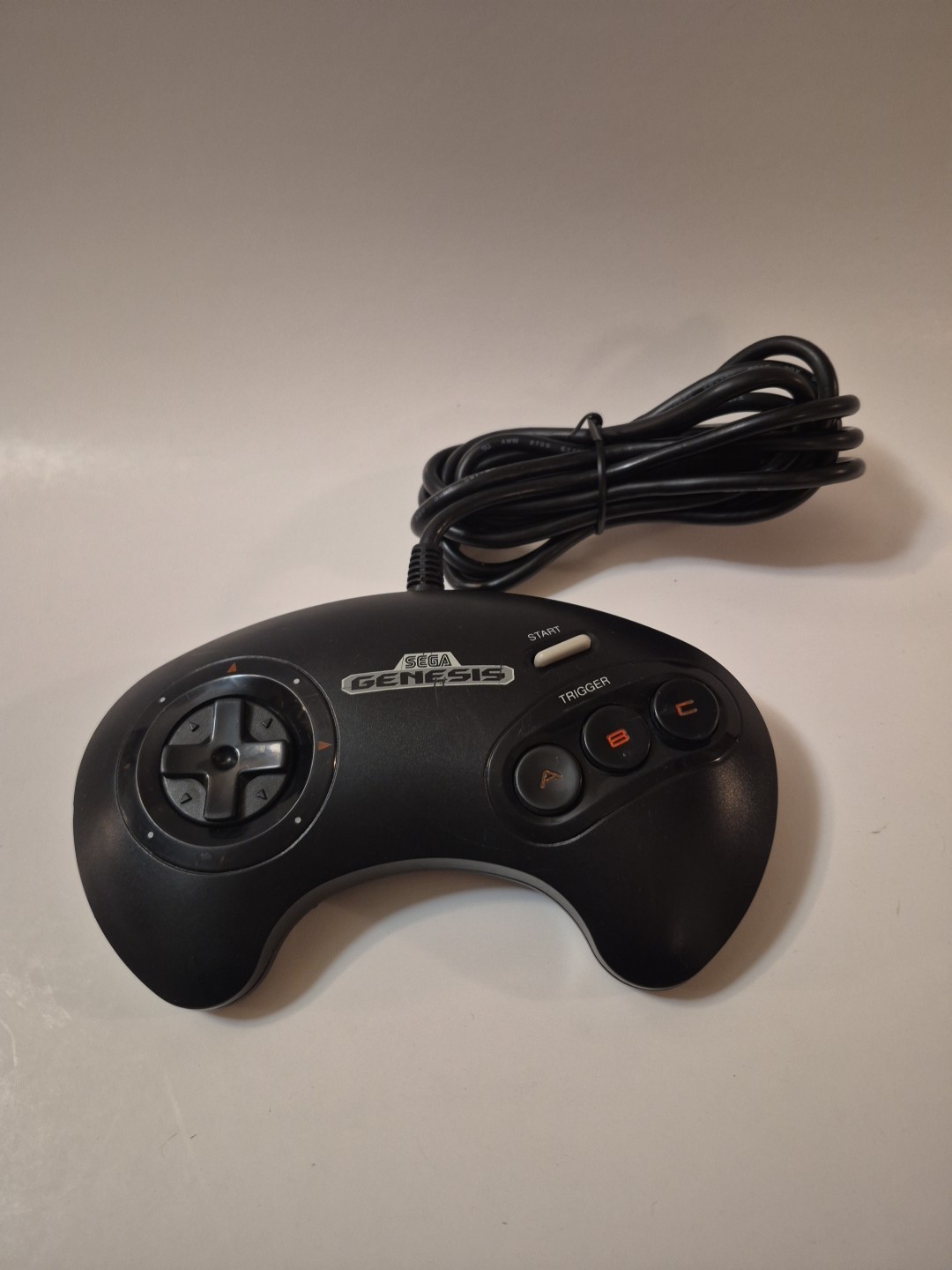 Official OEM Sega Genesis 3-Button Controller  RaRe ReD BuTToN CONTROLLER ONLY