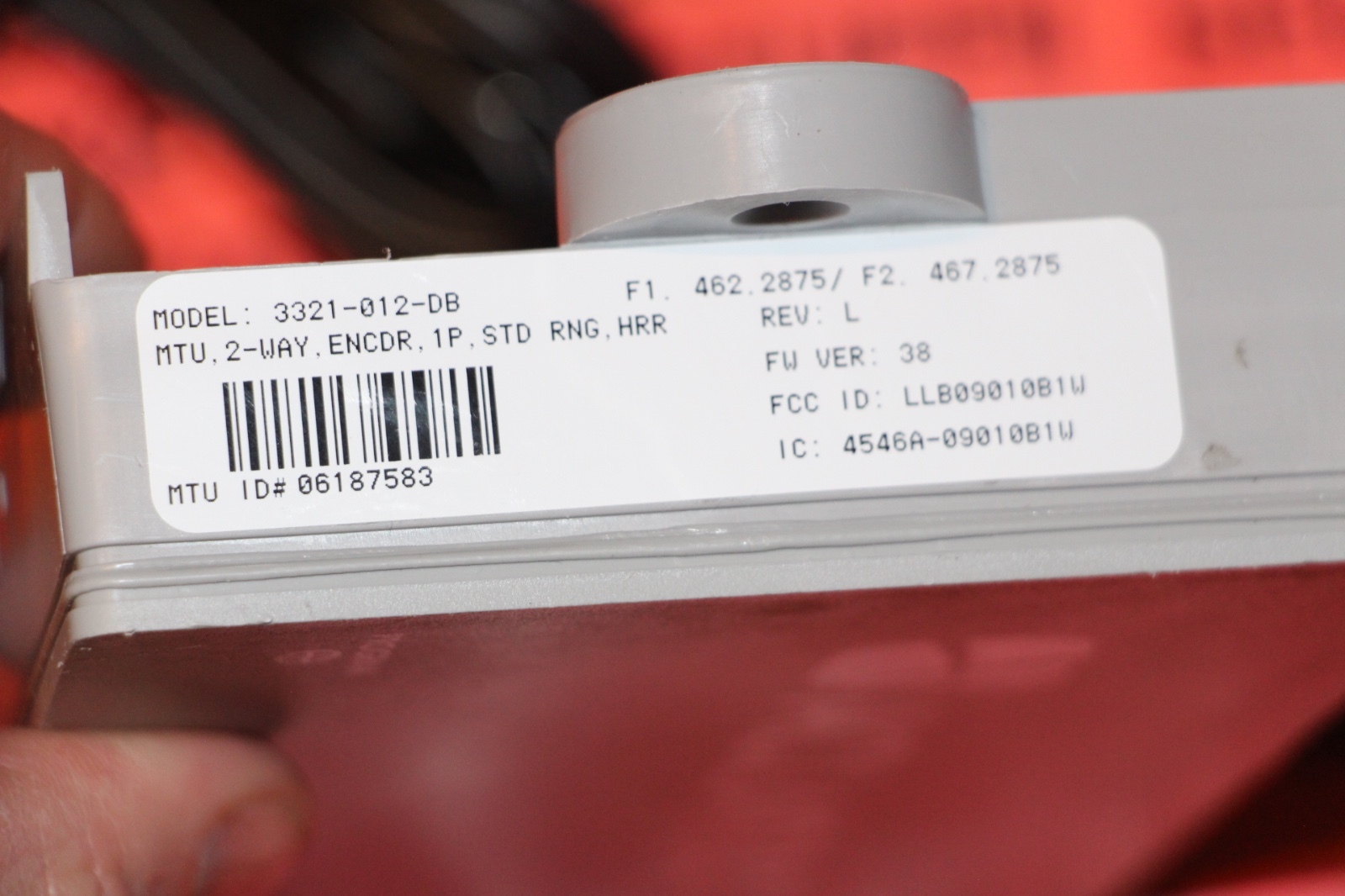 Aclara 3321-012-DB 2-Way Meter Transmission Unit Encoder New
