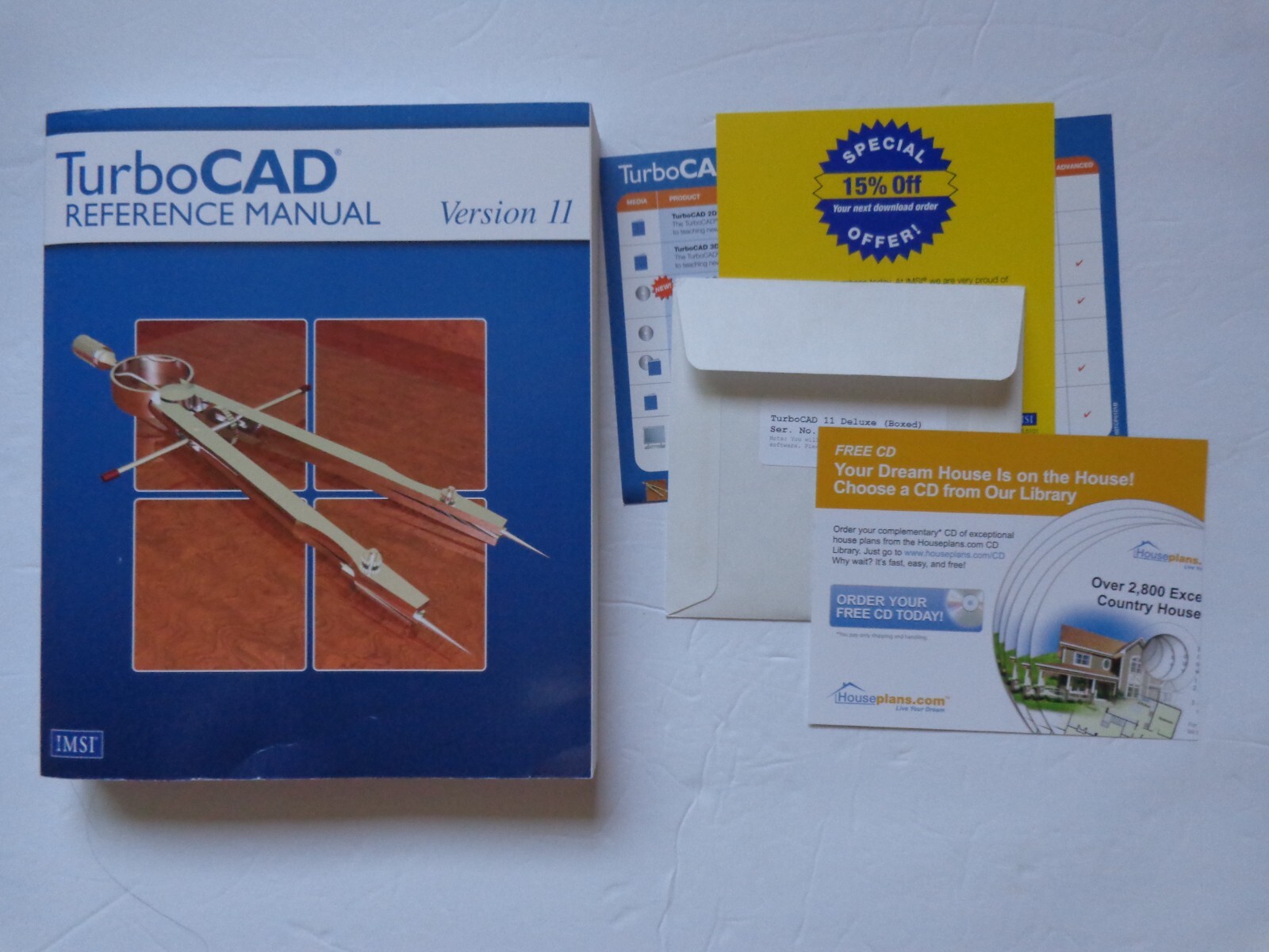 Turbo CAD Deluxe Version 11 For windows 2000 /XP 2D&3D CAD