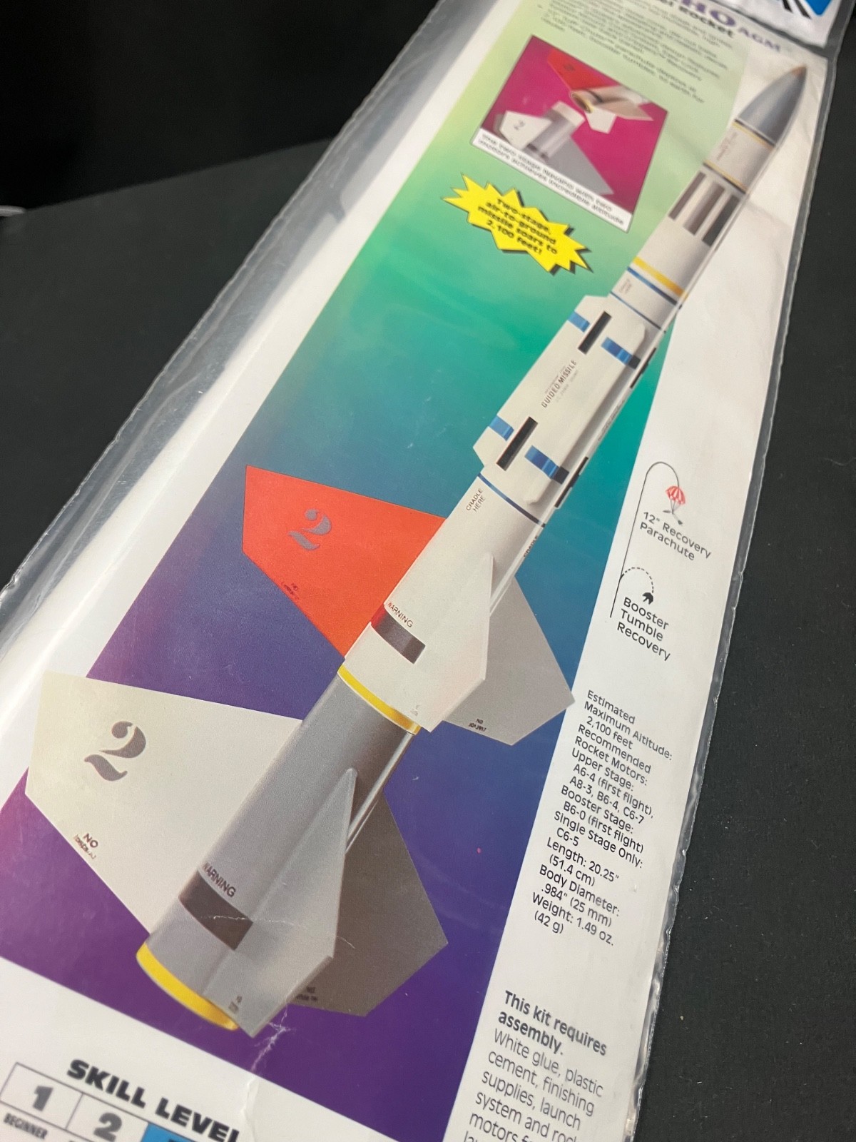 Quest Navaho Flying Model Rocket Kit #3003 - Sealed