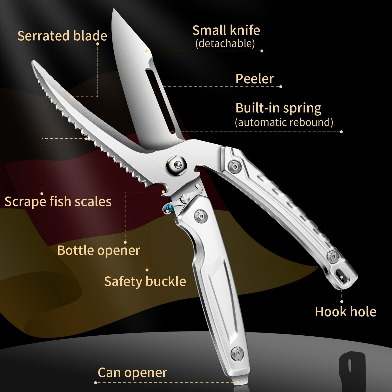 Heavy Duty Kitchen Scissors