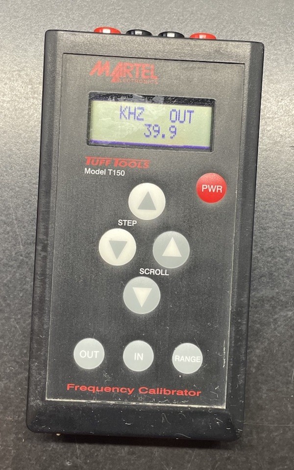 Martel Electronics Tuff Tools Model T150 Frequency Calibrator w/ Case - Working!