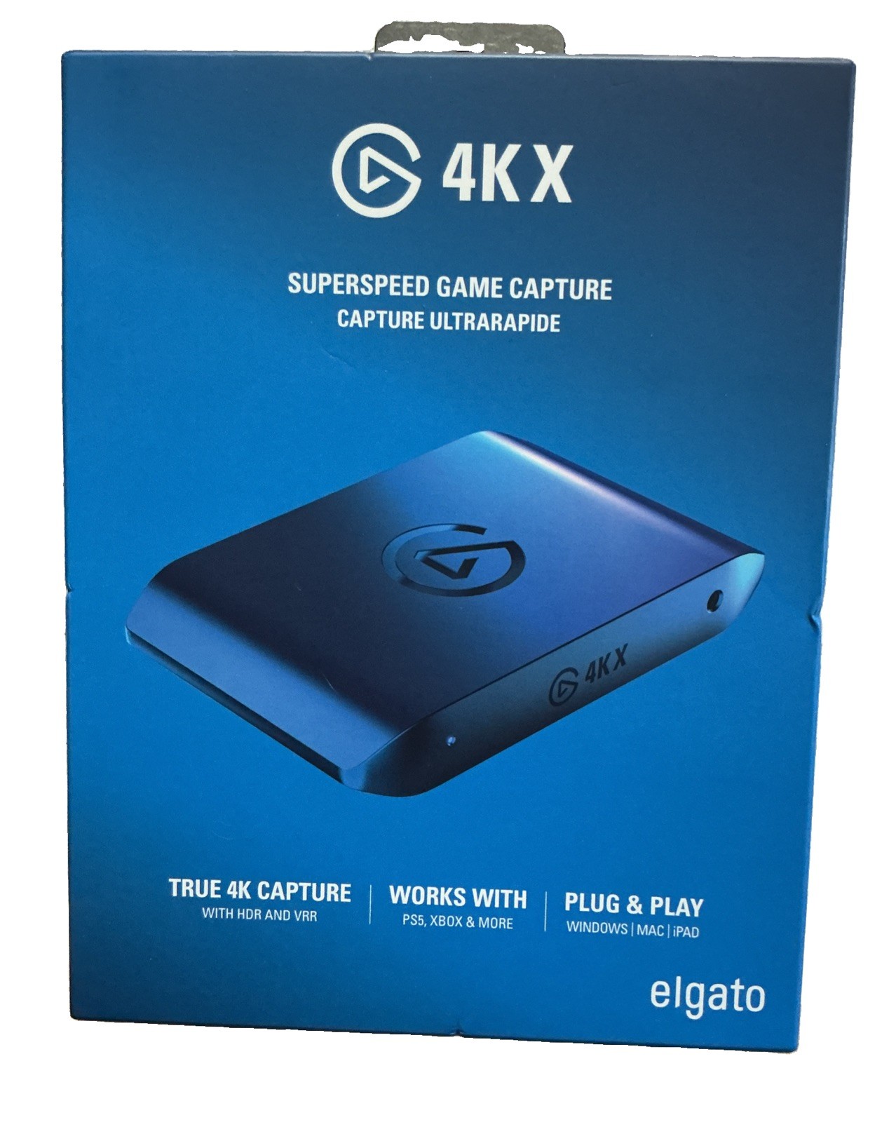 Elgato 4K X - 4K144 HDR10 External Capture Card  for Switch, PS5, XBOX - NEW