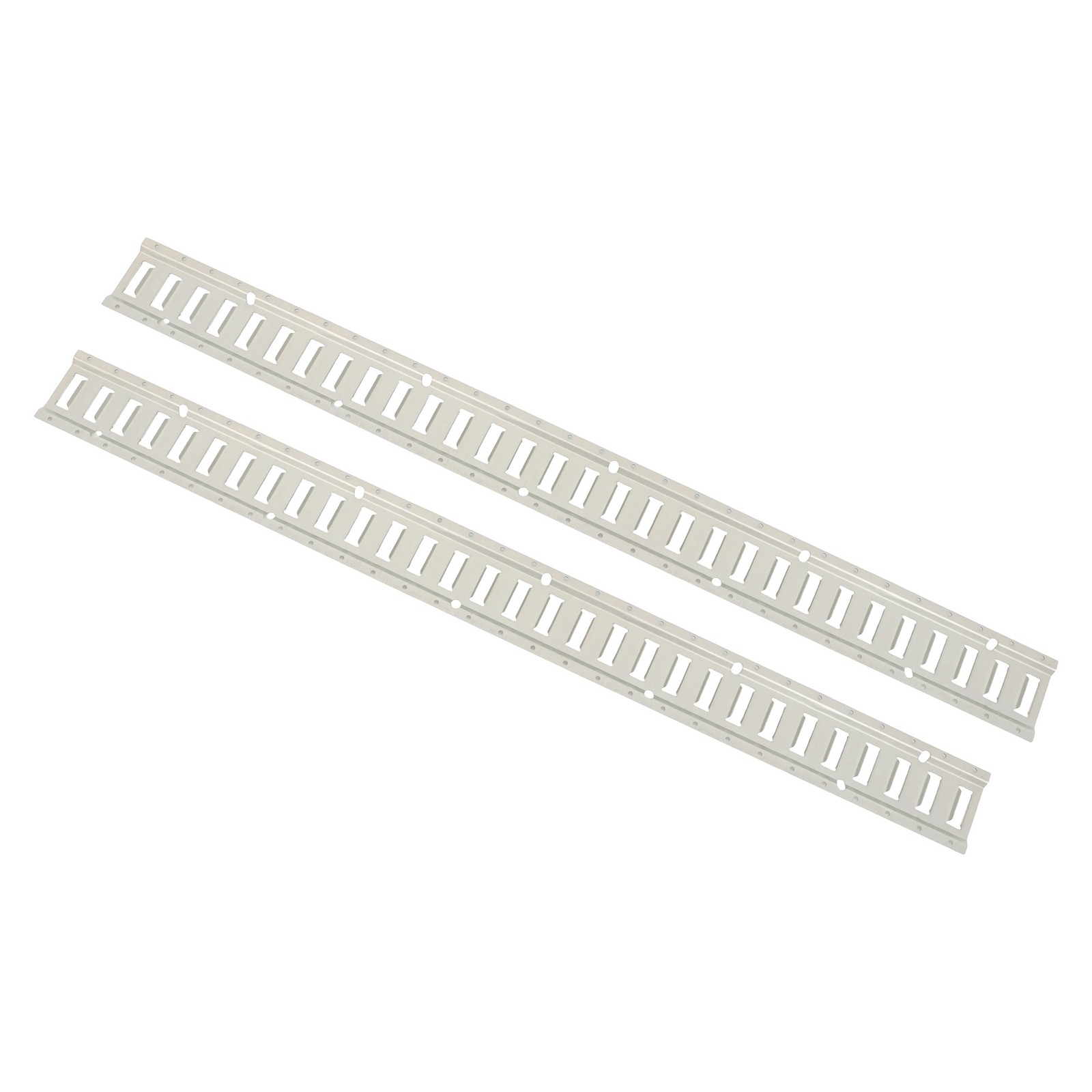 Carbon Steel Durable E Track Tie Down Rail Kit Silver Galvanized Replacement