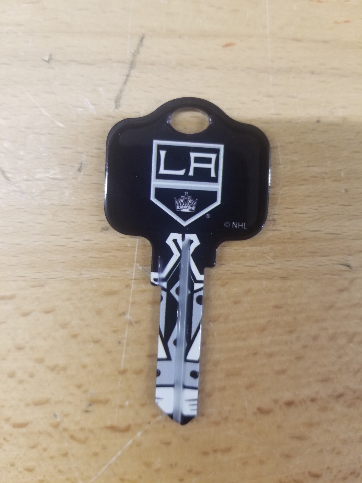 NHL LOS ANGELES KINGS KWIKSET KW1/KW10 KEYBLANK - READ DETAILS BELOW