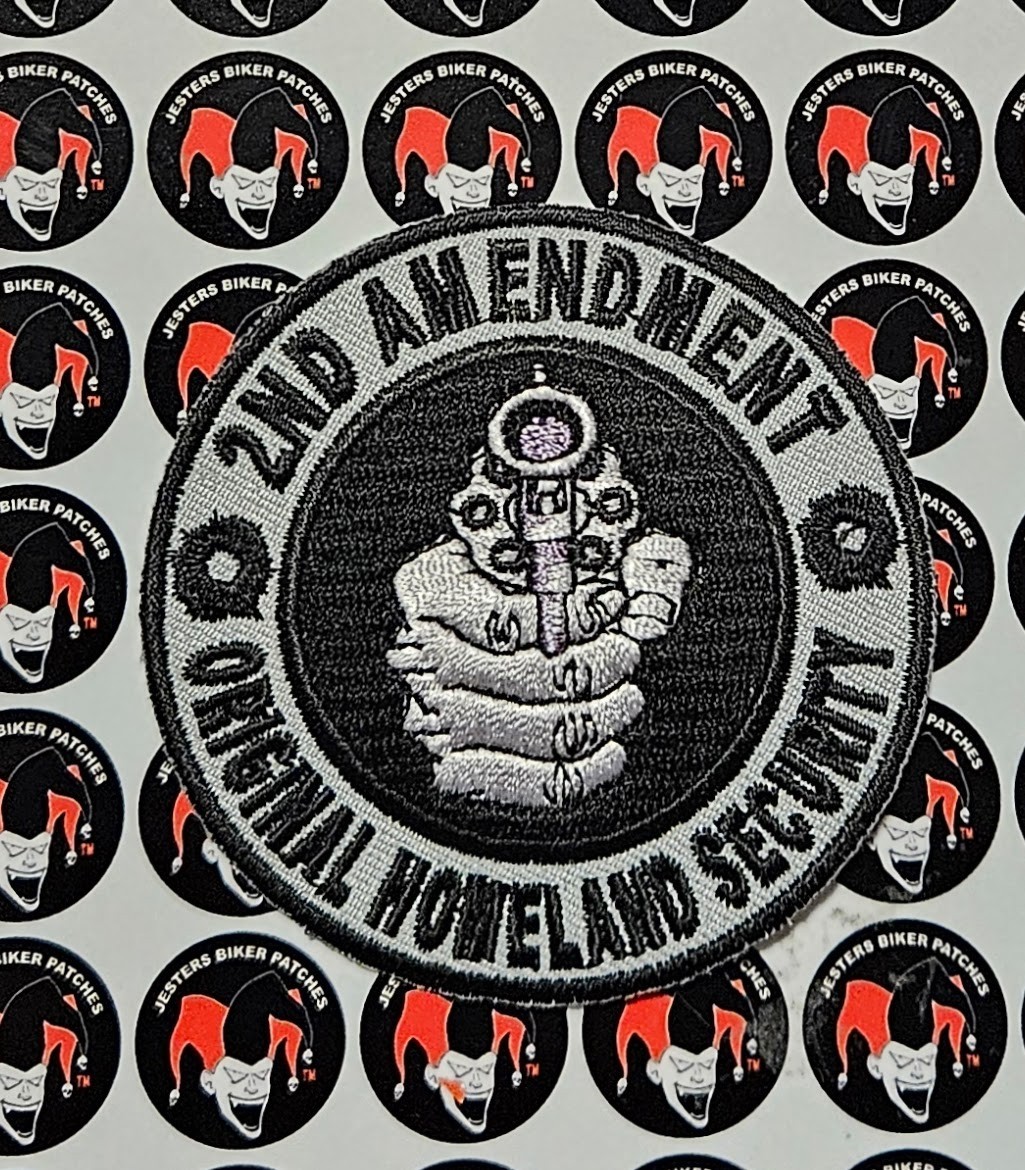 2nd Amendment Homeland Security Embroidered Patch RD026