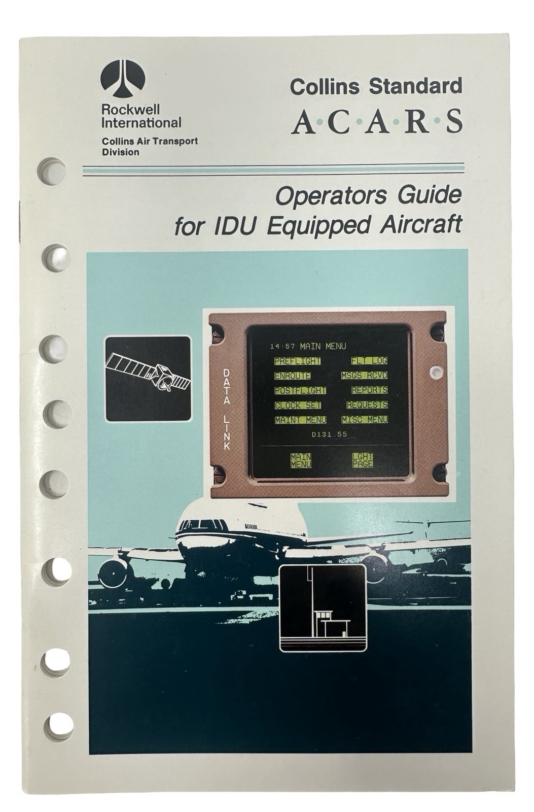 Rockwell Collins ACARS IDU Operator Guide 1992 Aircraft Avionics Manual