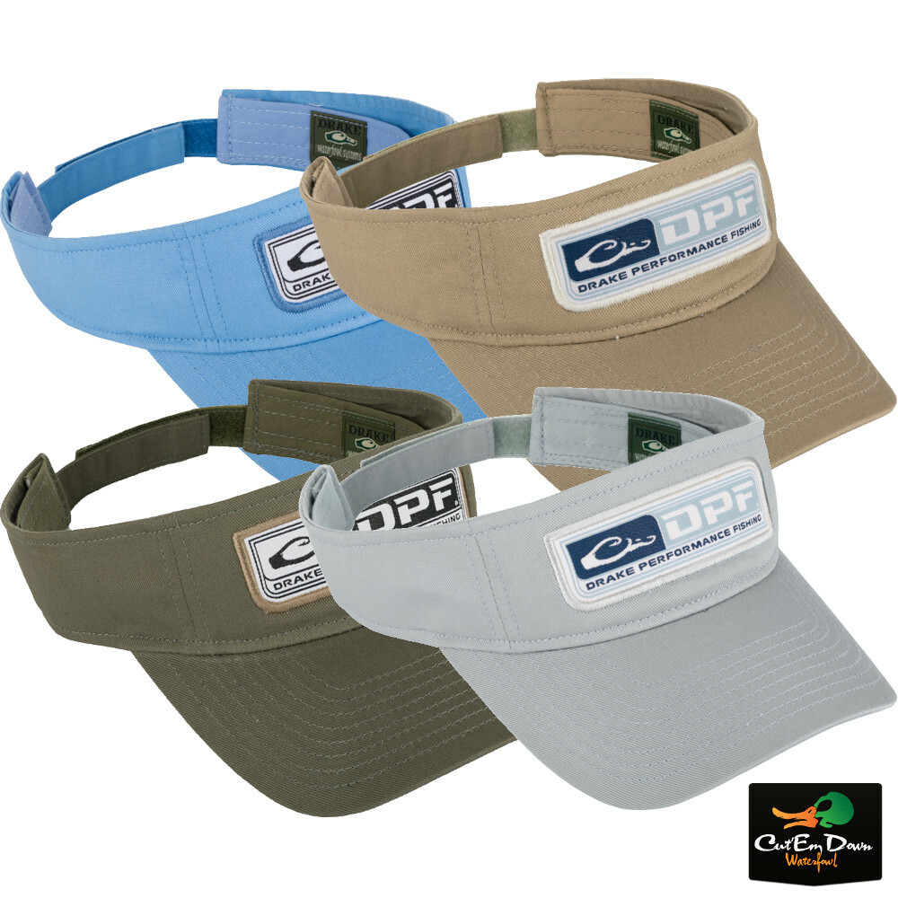 DRAKE PERFORMANCE FISHING - DPF LOGO VISOR - OSFM