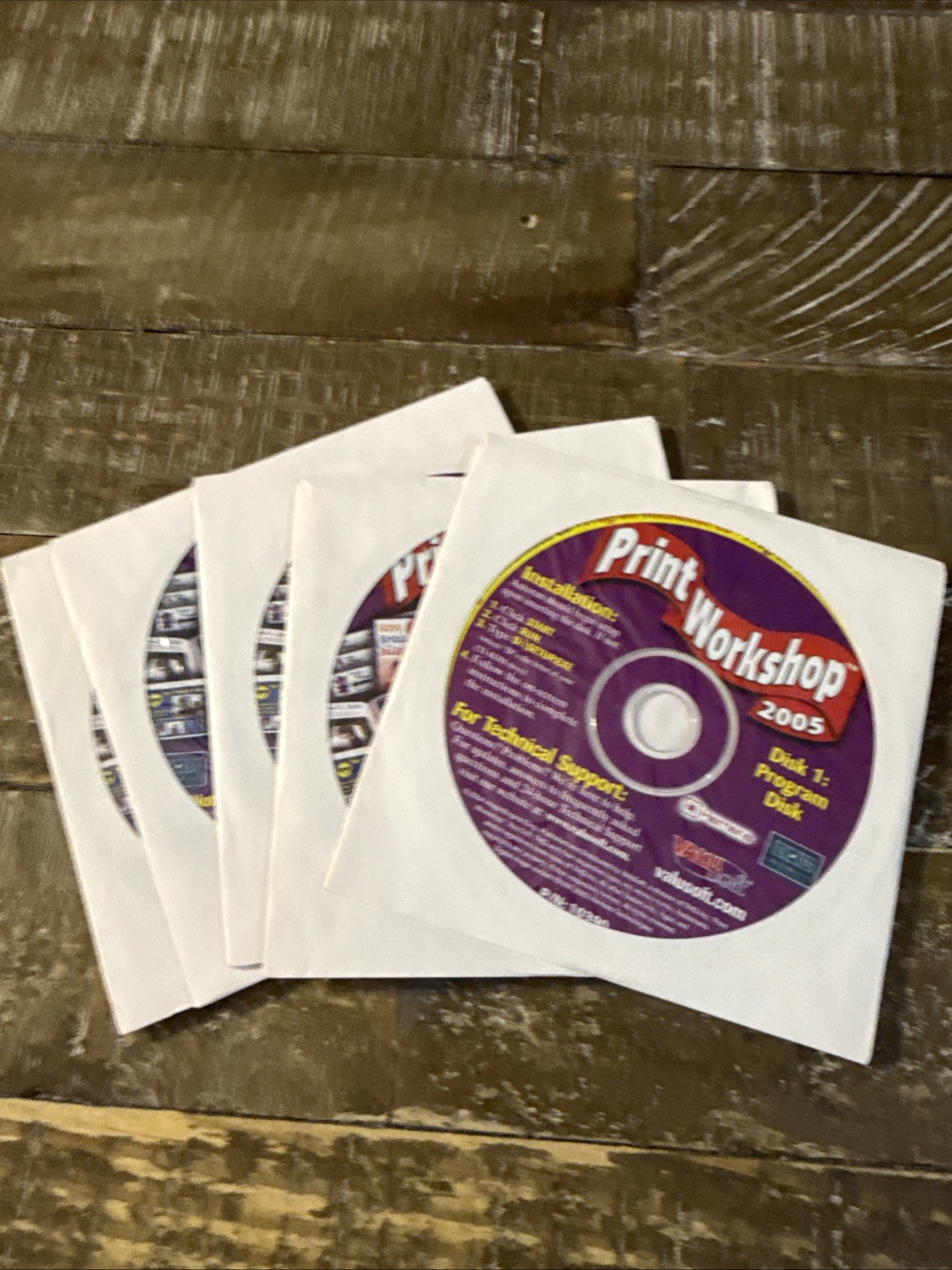 Print Workshop 2005 PC Cd Rom