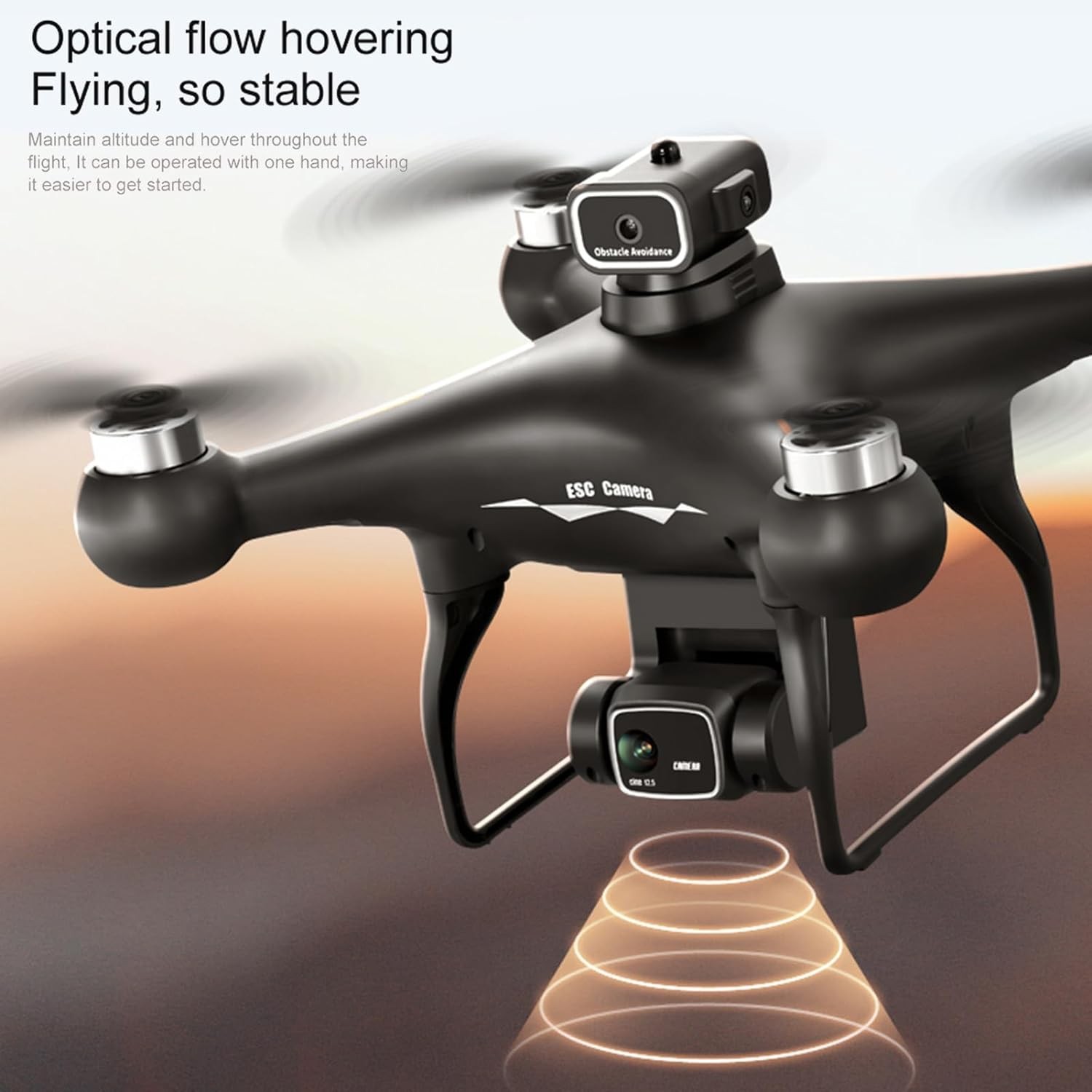 S116 4K Drone RC Brushless Dual Camera WiFi FPV Foldable Quadcopter ND