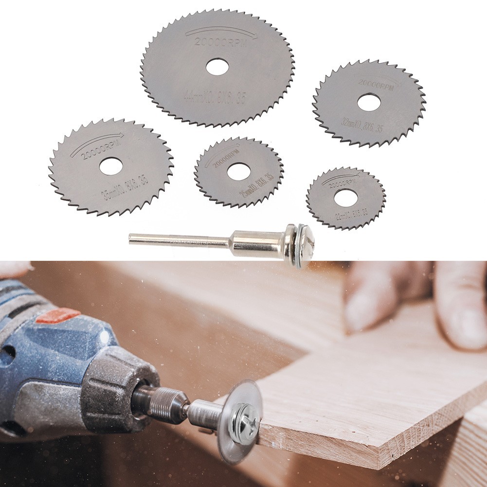 HSS Cutting Disc Rotary Tool Accessory Compatialble Wood Plastic Cutter Aluminum