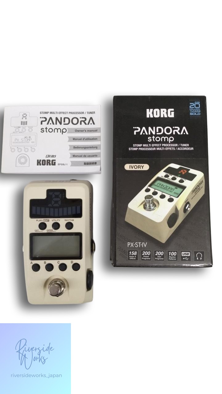 KORG PX-ST-Ⅳ Pandora Stomp Effect Tuner Pedal JP