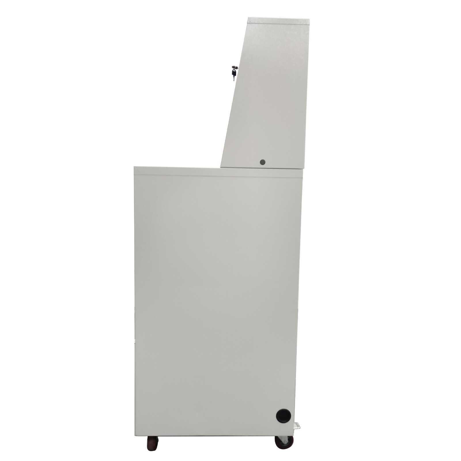 Mobile Security LCD Computer Cabinet Computer Dustproof Anti-theft Cabinet Tools
