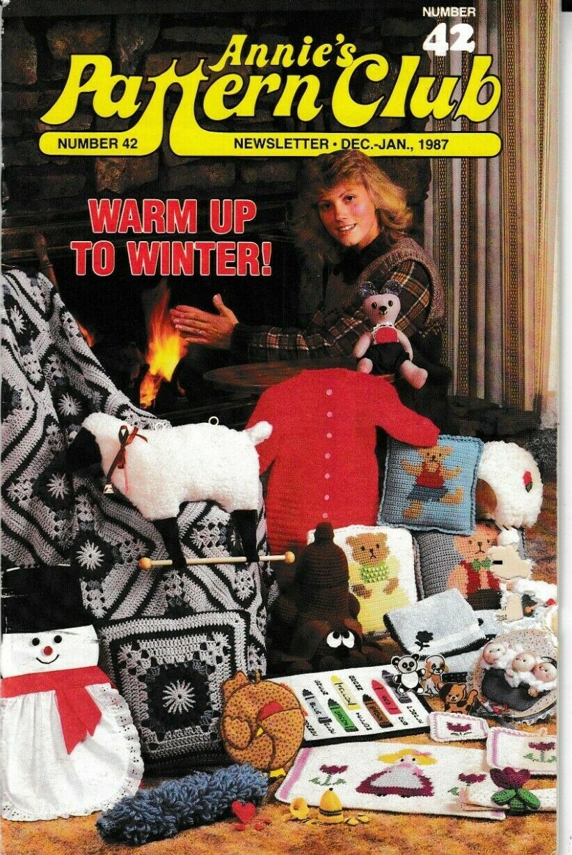 Annie's Pattern Club Newsletter Magazine | December-January 1987 No. 42