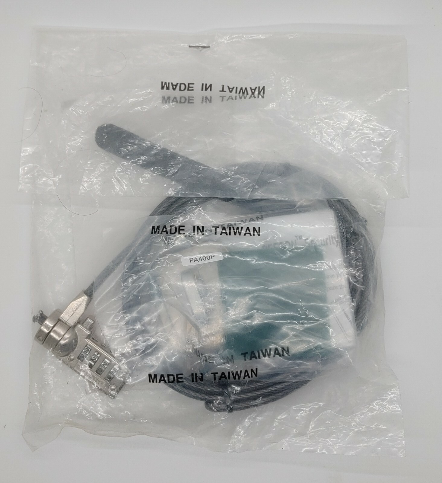 New (Open Box) - Targus Defcon CL Notebook/Laptop/Computer Cable Security Lock