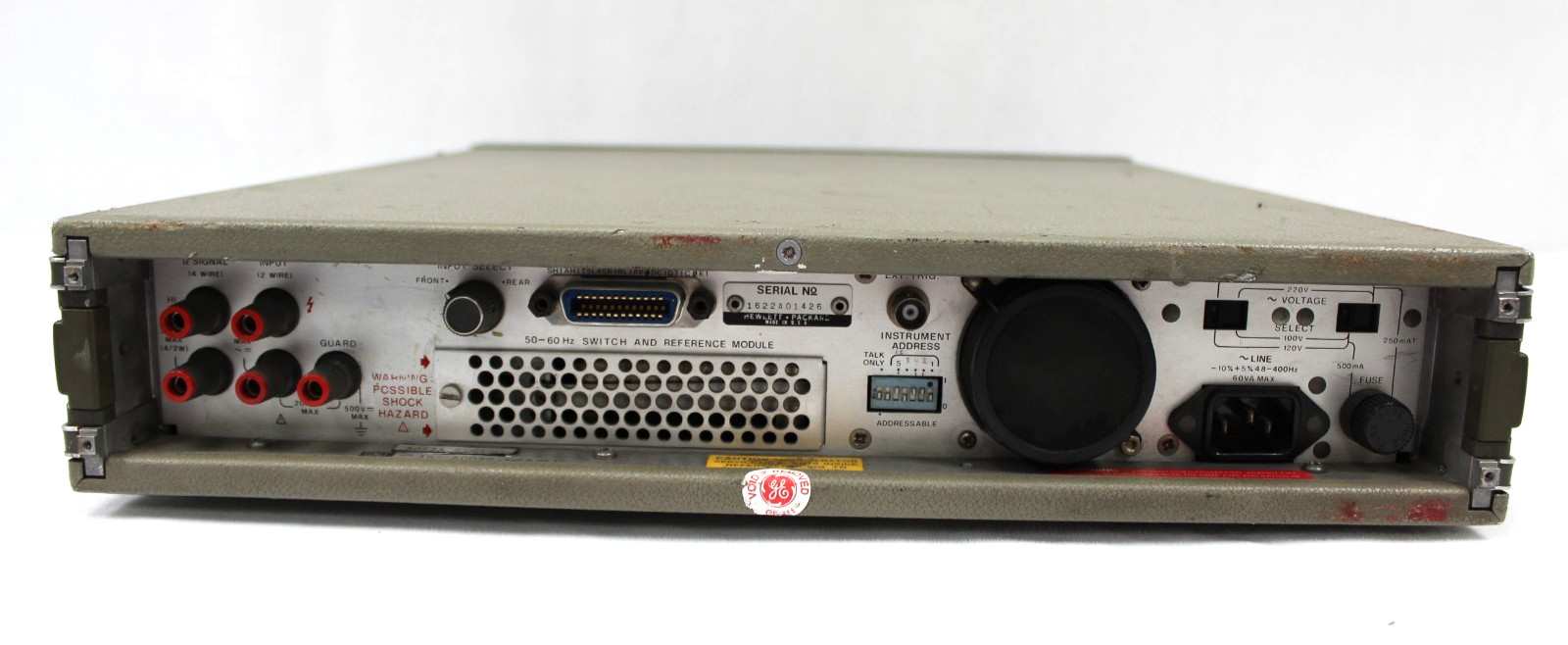 HP 3455A Digital Voltmeter Precision Bench DVM AC DC Measurement Instrument