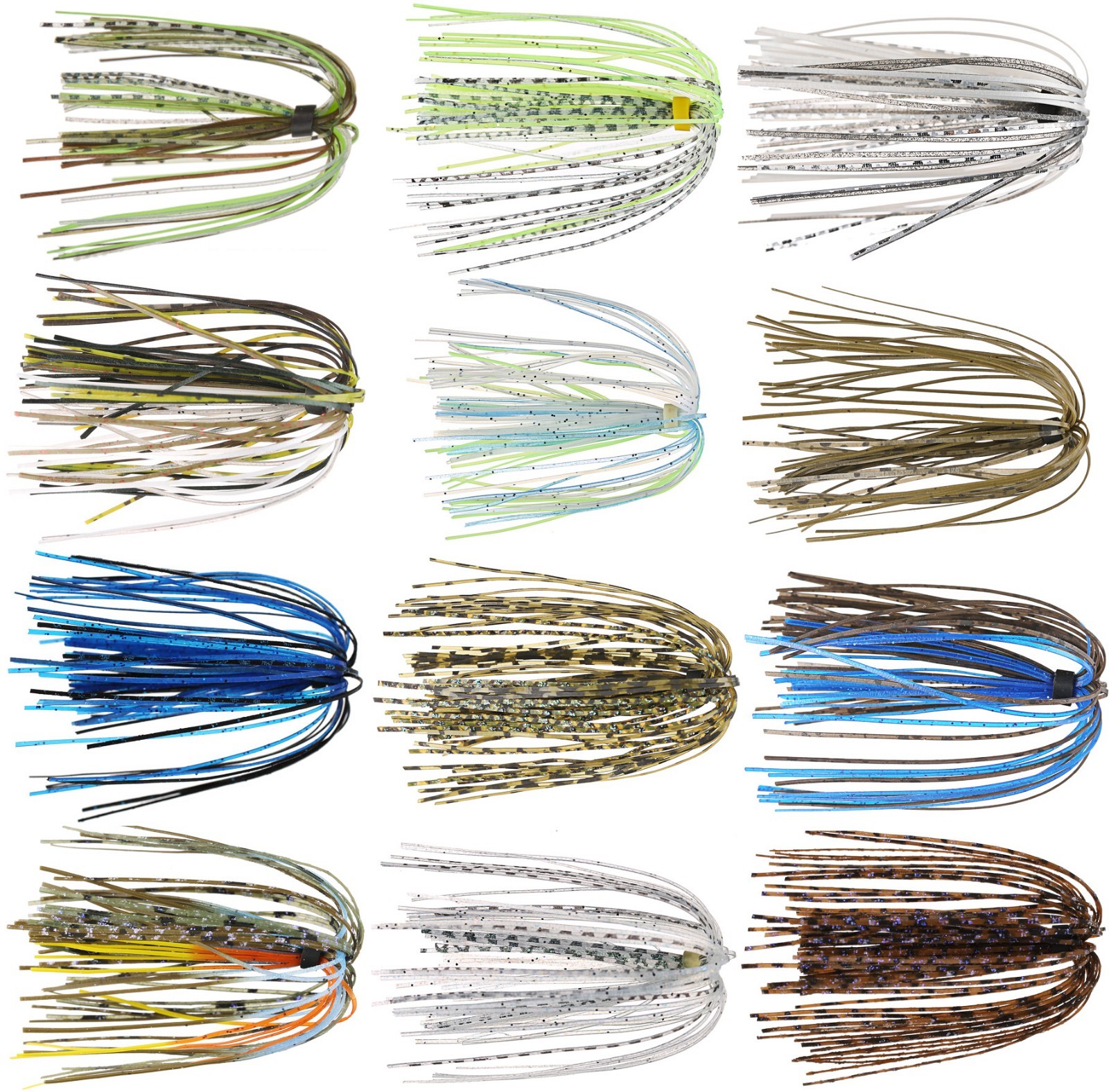 Z-Man Banded Replacement SkirtZ, Silicone Fishing Skirt for Zman Fishing Jigs