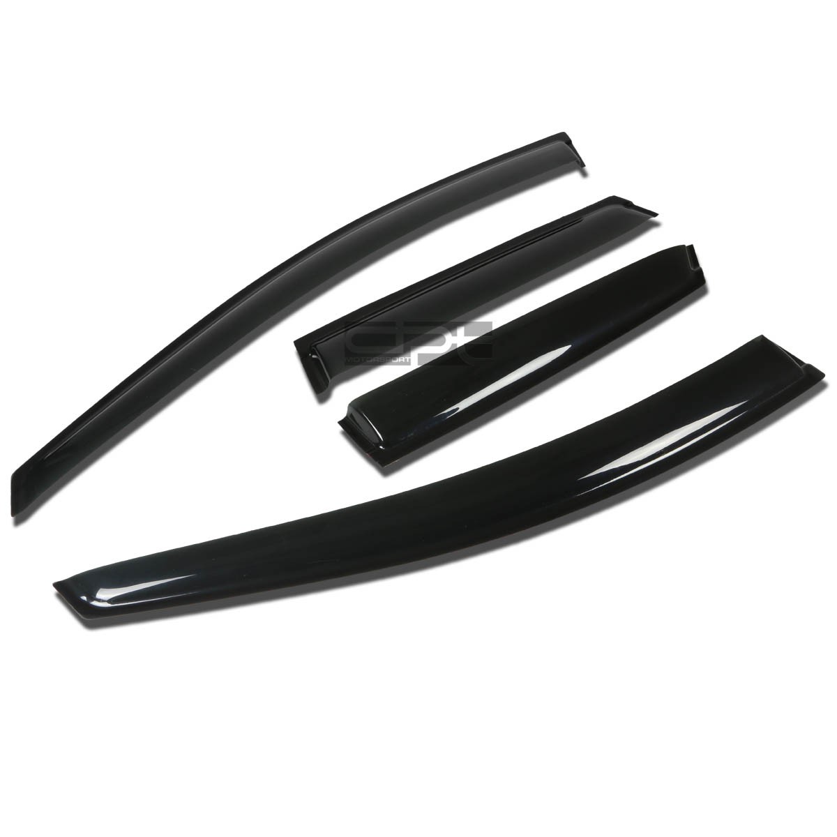 Fit 08-12 Mazda Cx7 Mx Smoke Tint Window Visor/Wind Deflector Vent Rain Guard