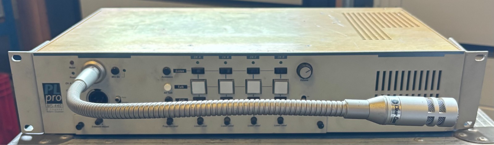 ClearCom PL pro MS-440 4 Channel Main Station