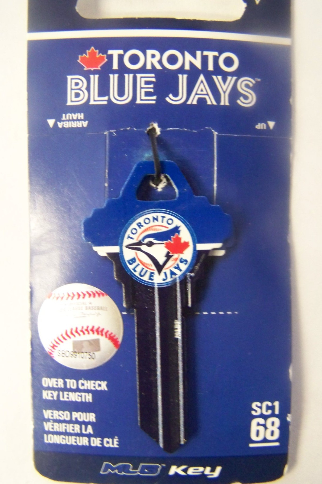 Toronto Blue Jays  Schlage SC1  house key blank