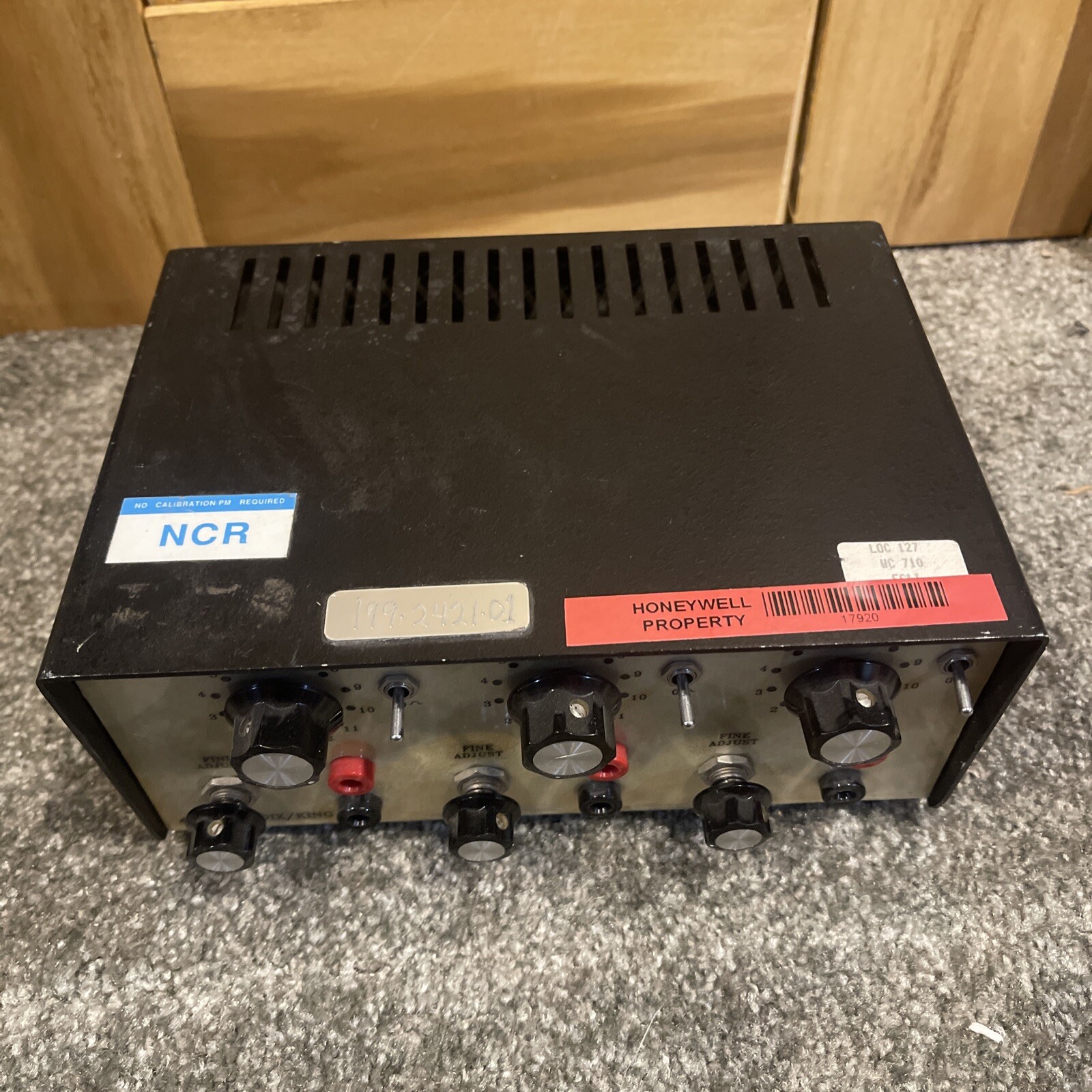 King Bendix KA153 Alignment Panel Avionics Aviation Test Equipment