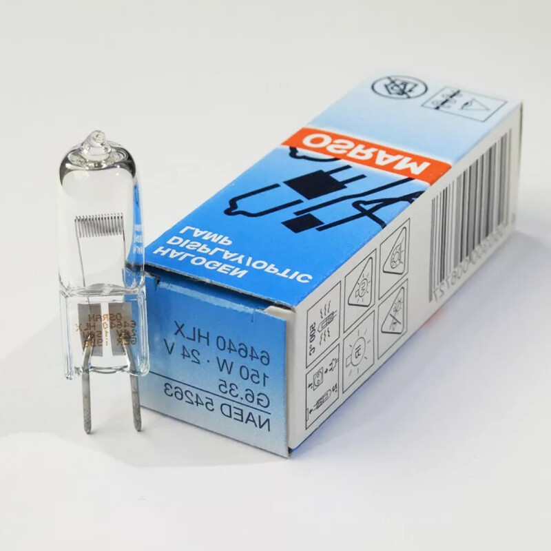 Osram Halogen Bulb Medical Lamp 64640 HLX 24V150W G6.35 Surgical Shadowless Lamp