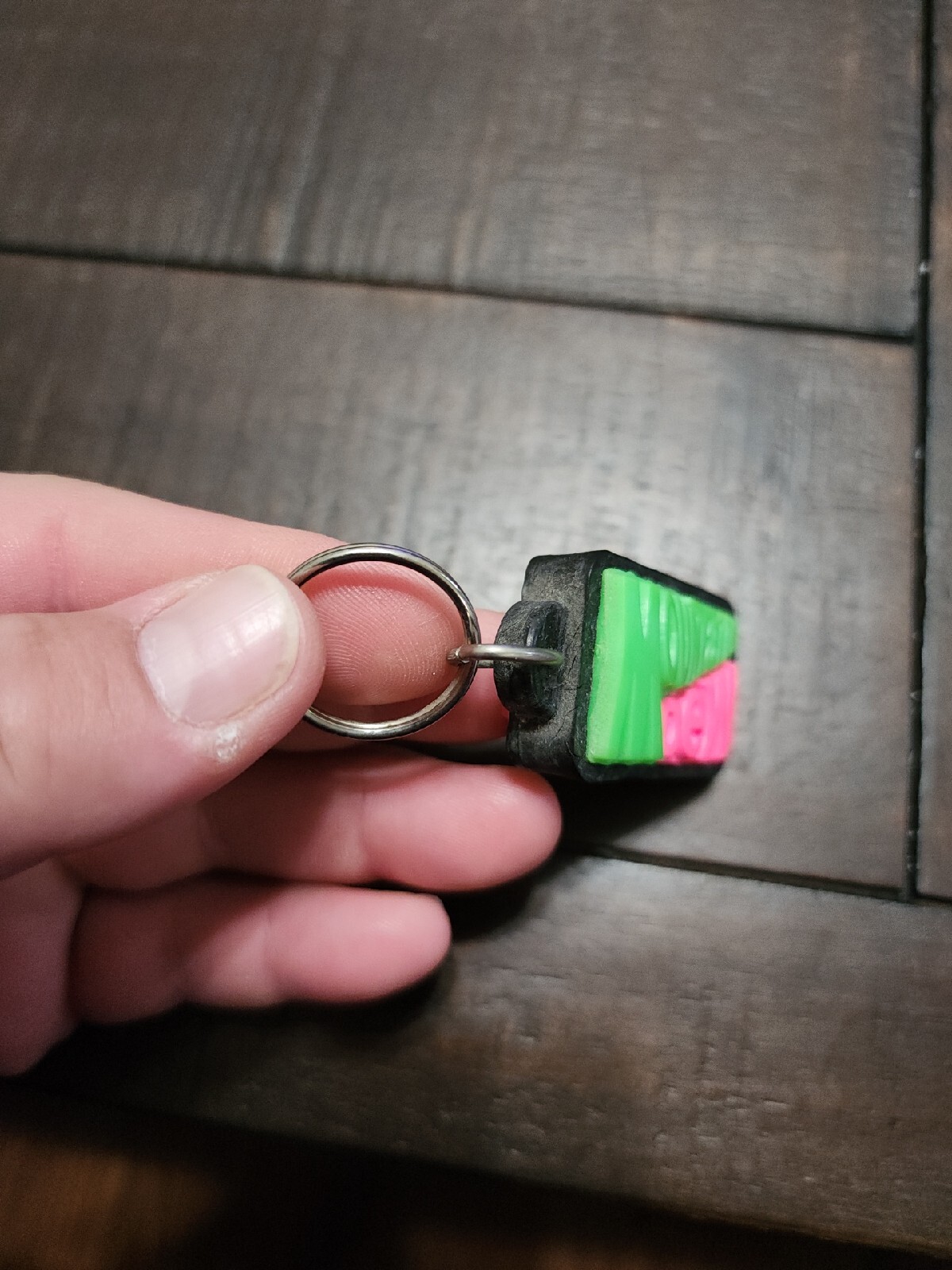 Vintage Mountain Dew Get Vertical Keychain
