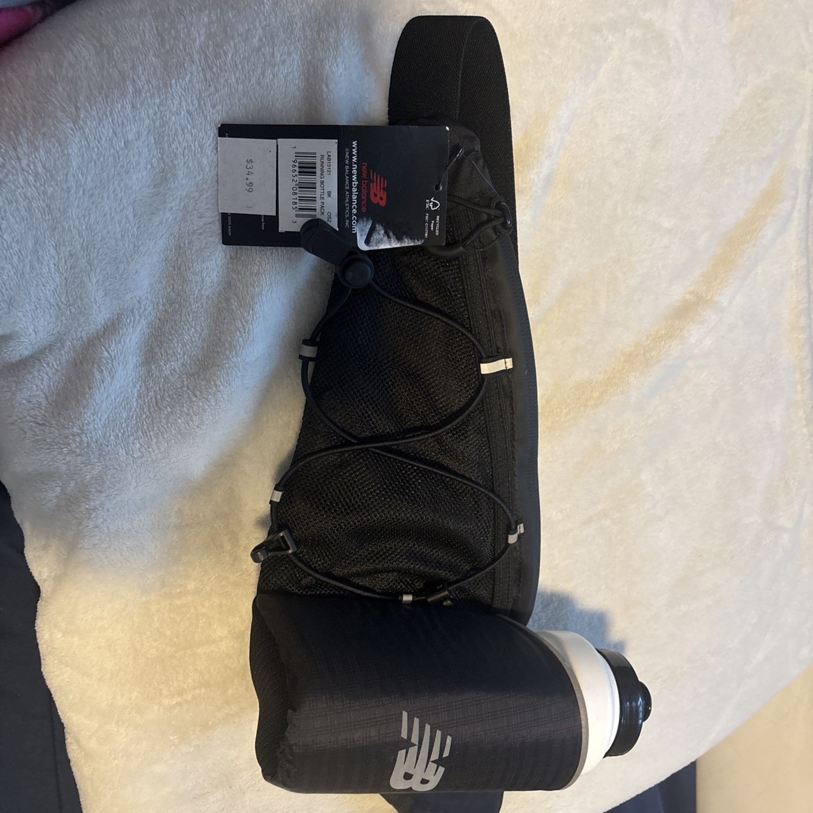 New Balance Fuel Belt Running Fanny Pack / Crush Bottle Carrier / Squeeze Bottle