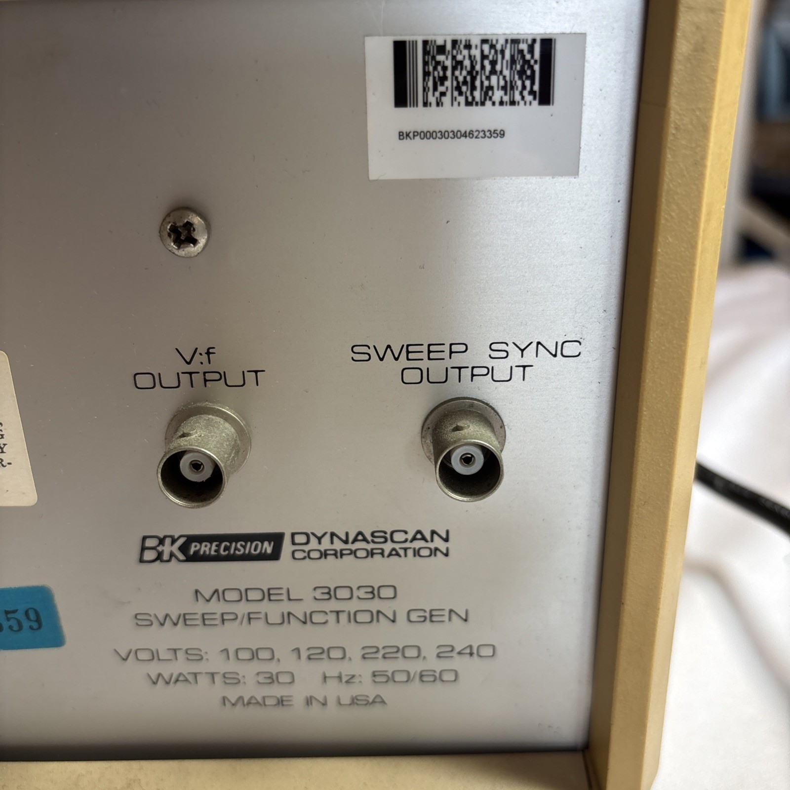 B+K Precision 3030 Sweep/Function Generator, Dynascan Corporation