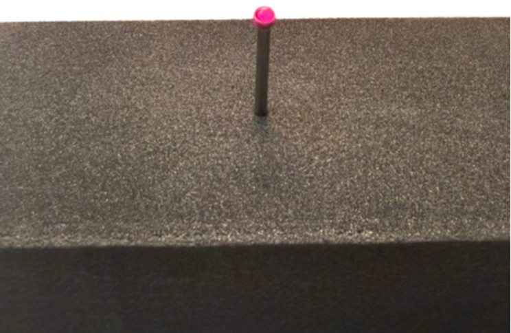 Precision CMM Stylus, Threadless - 0.4mm Ruby Tip, 1.0mm Shaft, 16mm Length