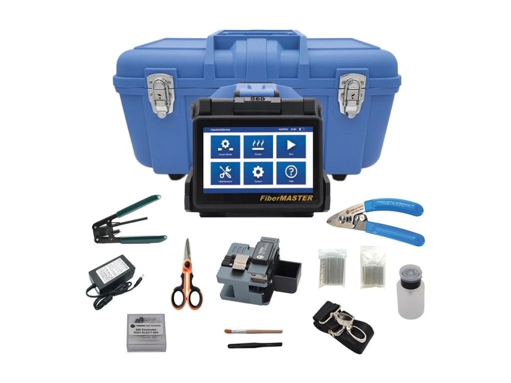 TREND Networks R301-S60K - Fusion Splicer, FiberMaster S60, Active Core