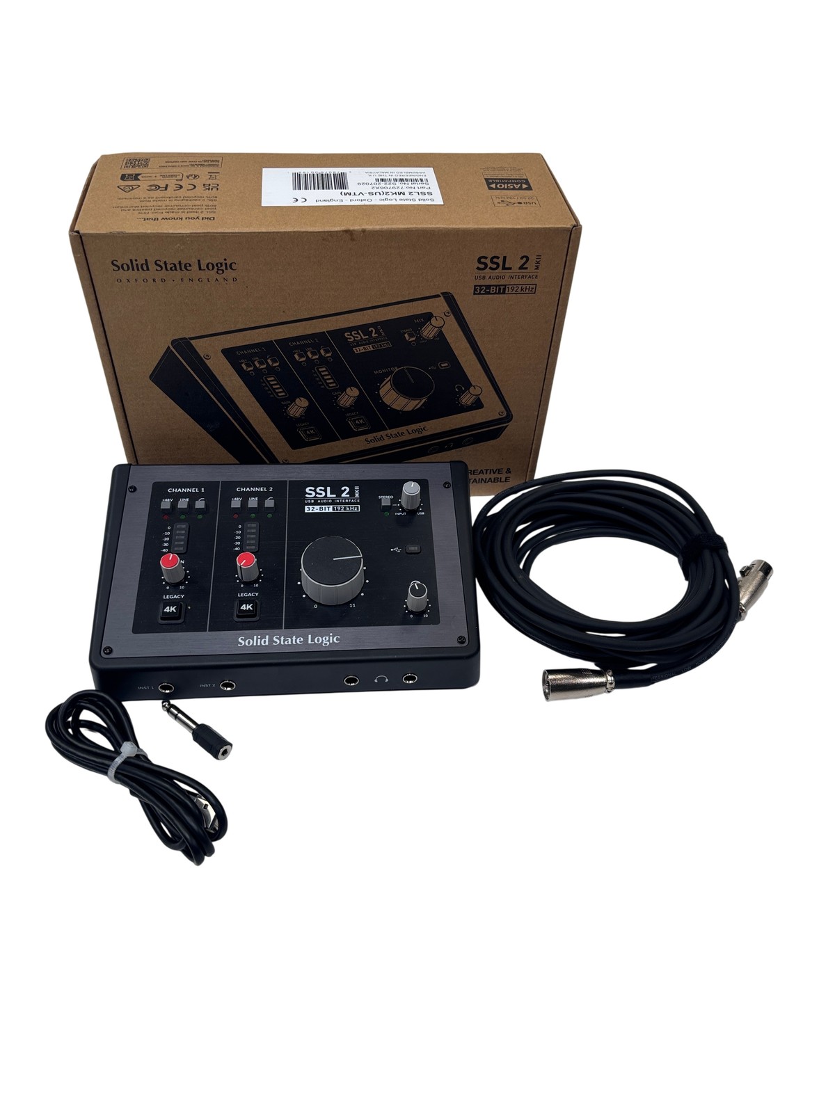 Solid State Logic SSL 2 MKII 729706X2 32-bit USB-C Audio Interface