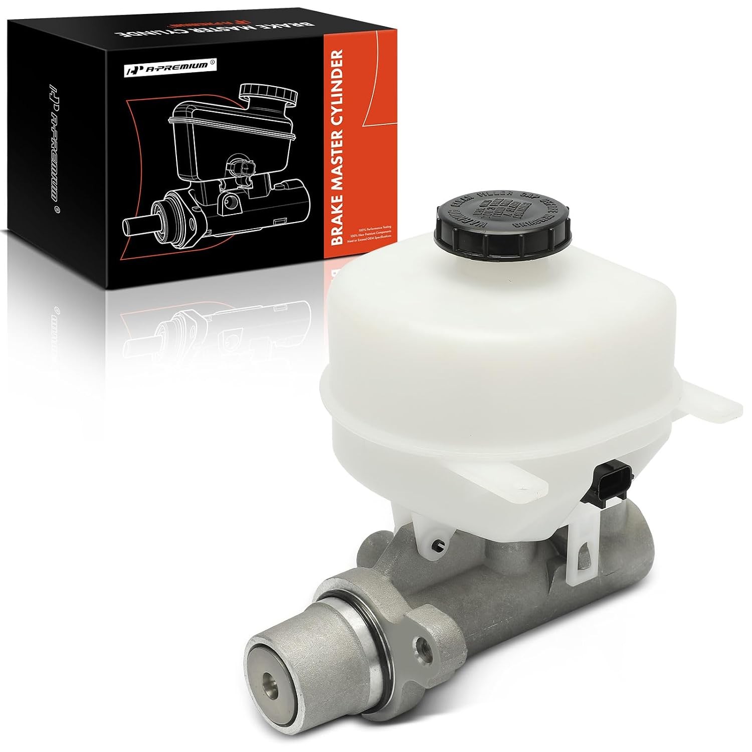 A-Premium Brake Master Cylinder with Reservoir and Sensor | Compatible with Ford