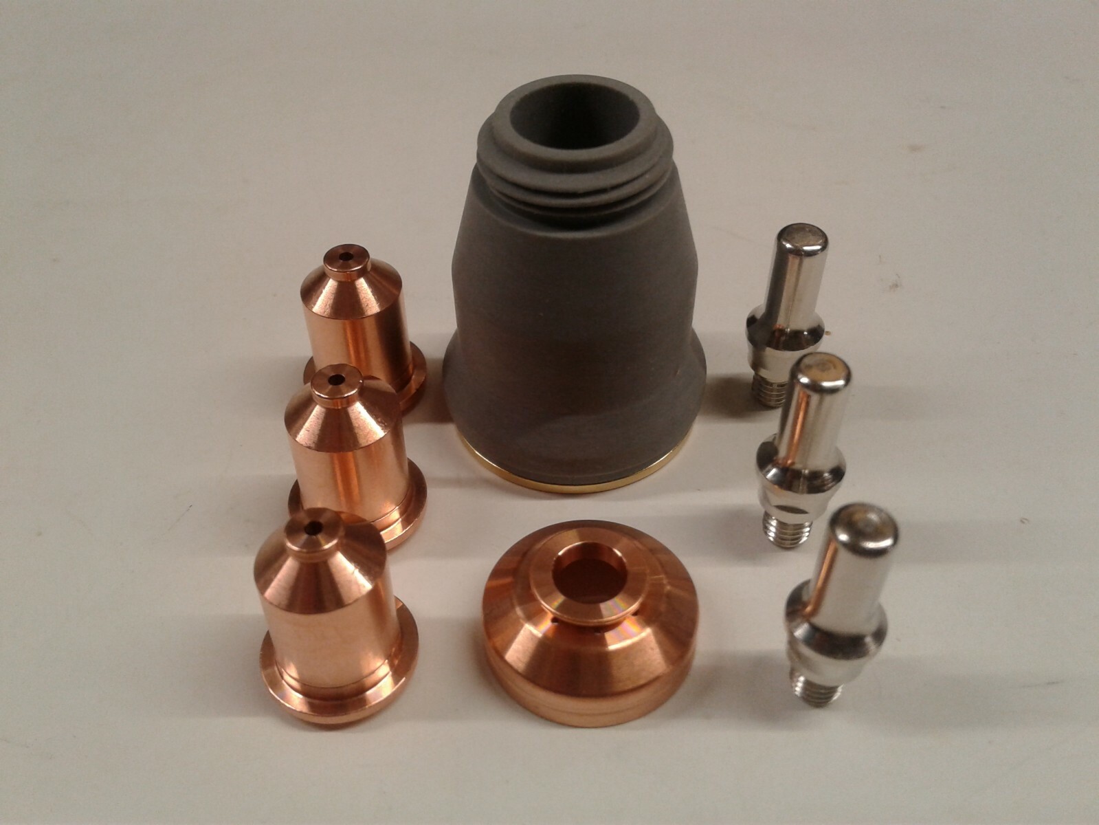 8PC GOUGING CONSUMABLE KIT FITS PRIMEWELD CUT 60 PLASMA CUTTER PT/ IPT60 TORCH