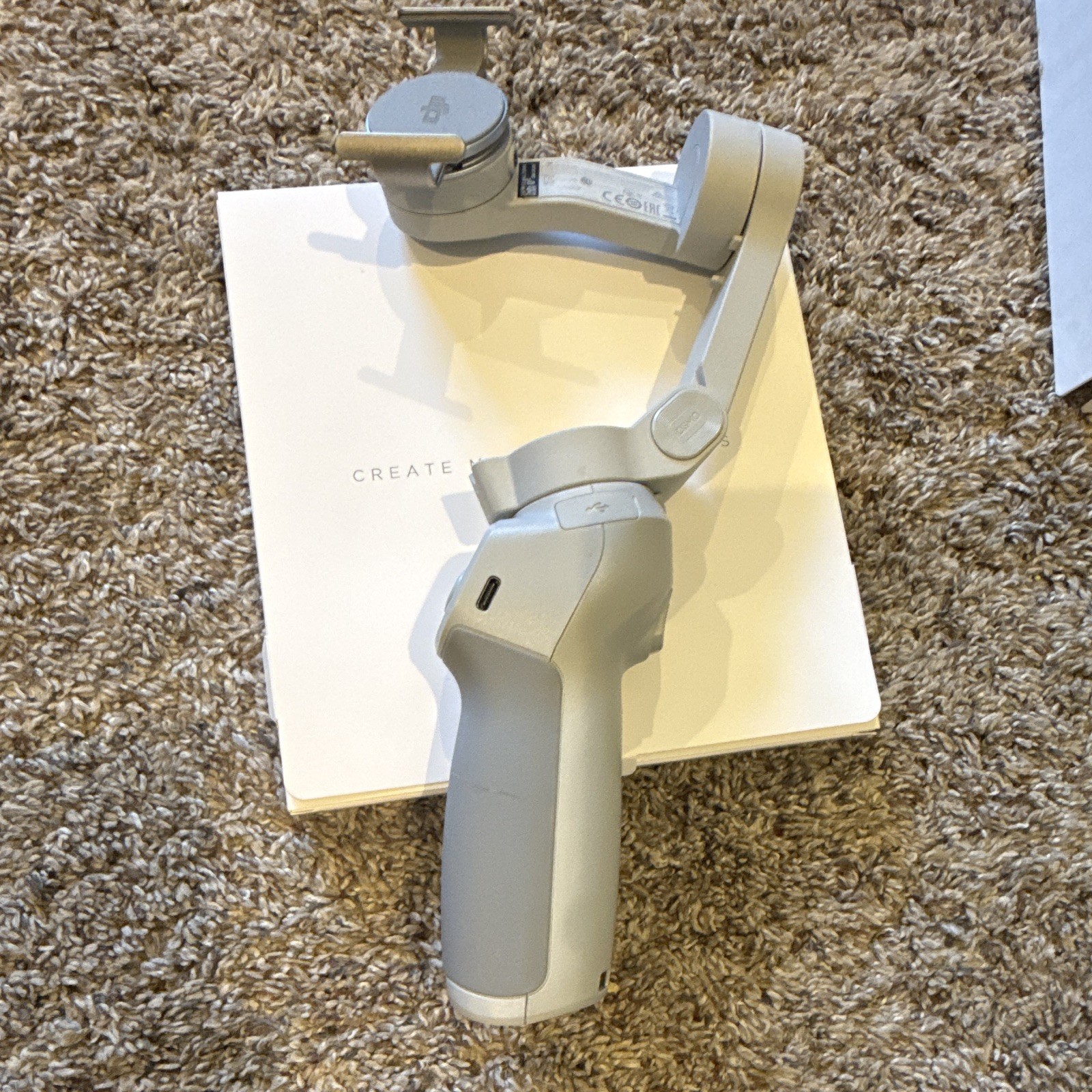 DJI OM 4 Foldable Motorized Smartphone Gimbal Stabilizer, Universal Fit