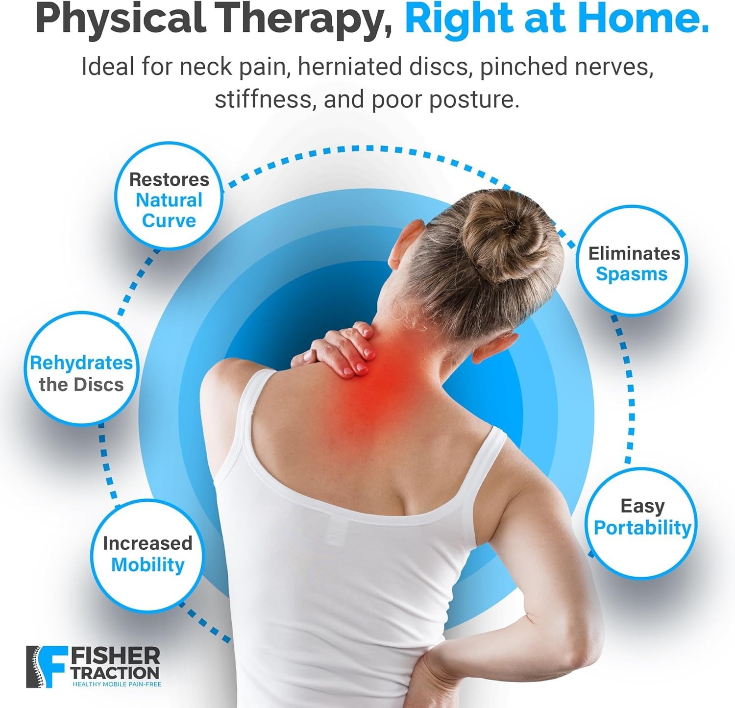 Spinal Decompression & Traction Devices — Neck & Lower Back Relief System
